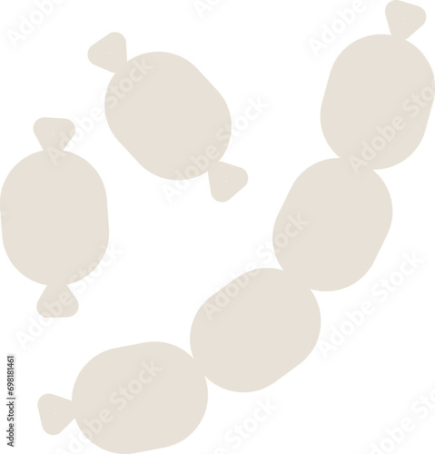 Ham and sausage icon
