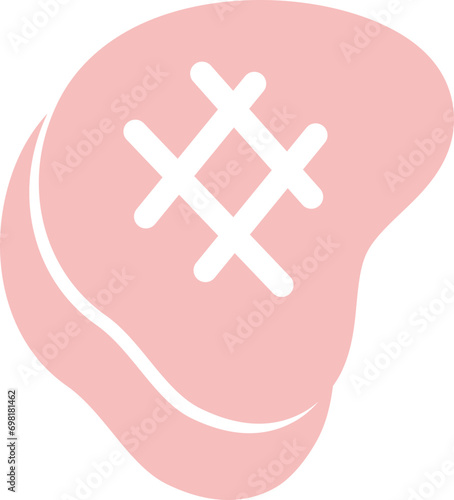 Steak and beef icon
