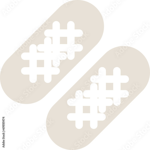 Ham and sausage icon
