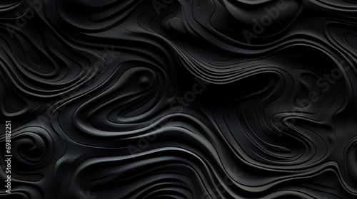 Black gypsum interior seaml...