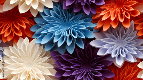 Abstract swirl wave seamles...