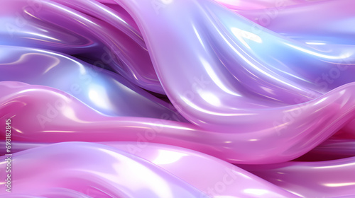 Abstract swirl wave seamless background pattern. Flow liquid lines design
