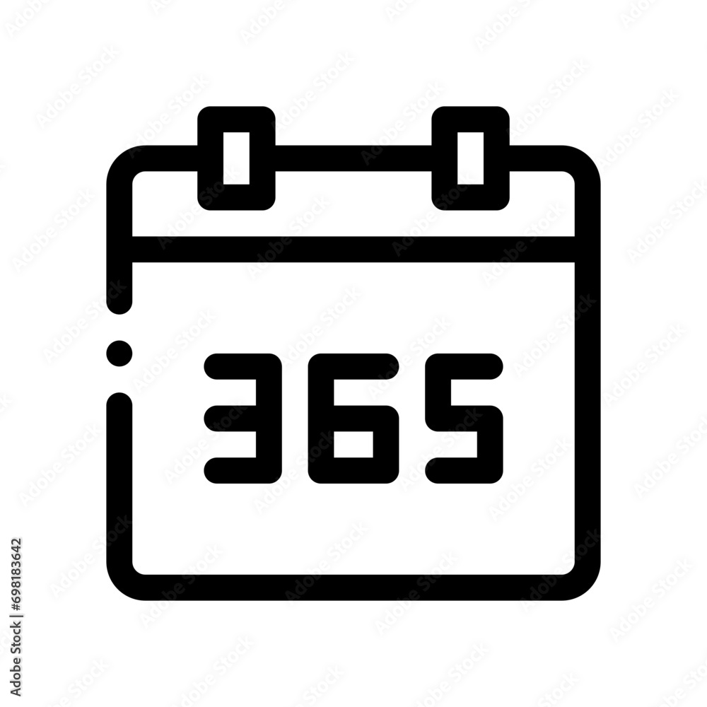 calendars line icon calendars line icon