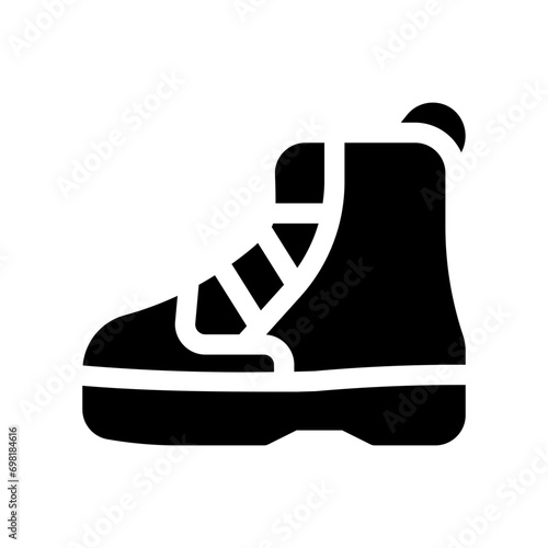 boots glyph icon
