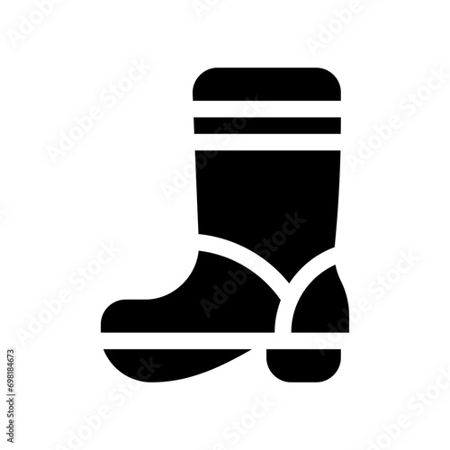 wellies glyph icon