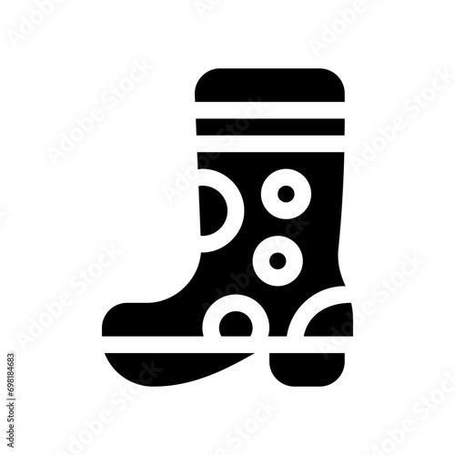 wellies glyph icon