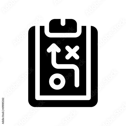startegy glyph icon