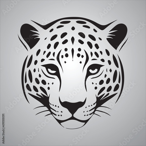 sports vector logo jaguar tiger  tiger icon  tiger head  vector black  sticker illustration