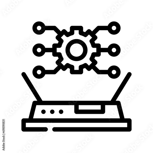hologram line icon