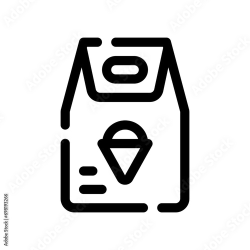 take away line icon