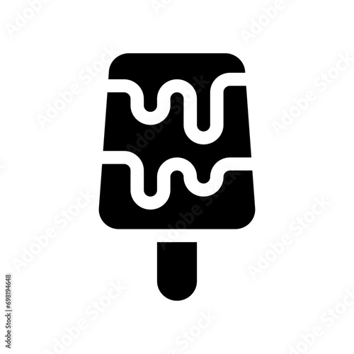 ice lolly glyph icon