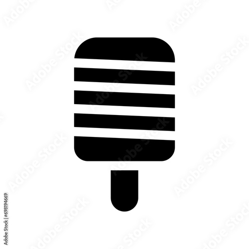 ice lolly glyph icon
