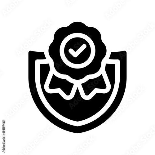 authenticity glyph icon