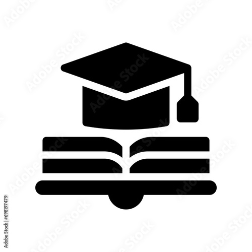 education glyph icon photo