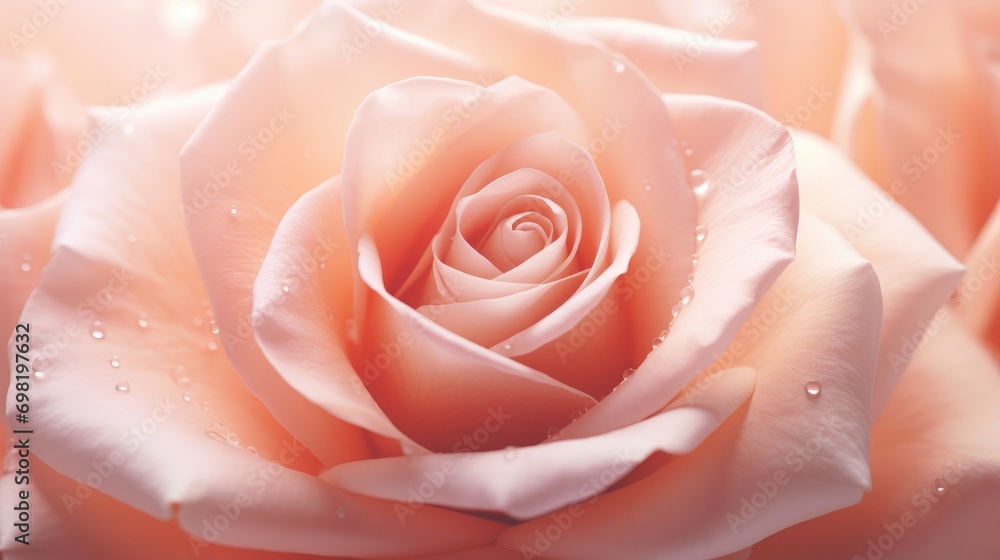 Close-up photo of a rose with beautiful petals, roses background. Close-up photo of a rose with beautiful petals, roses background.