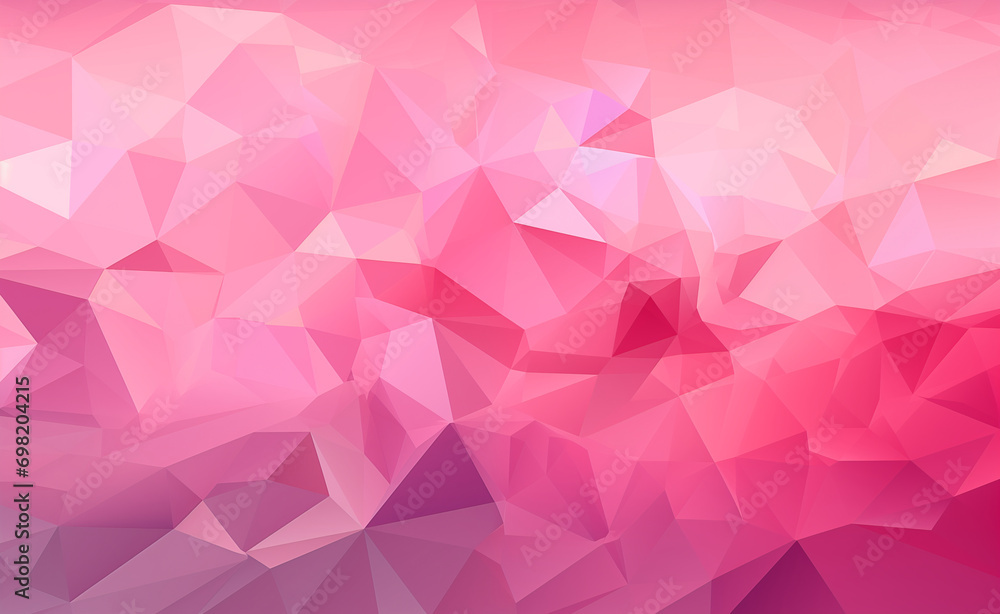 Modern pink background, low polygon. Modern pink background, low polygon.