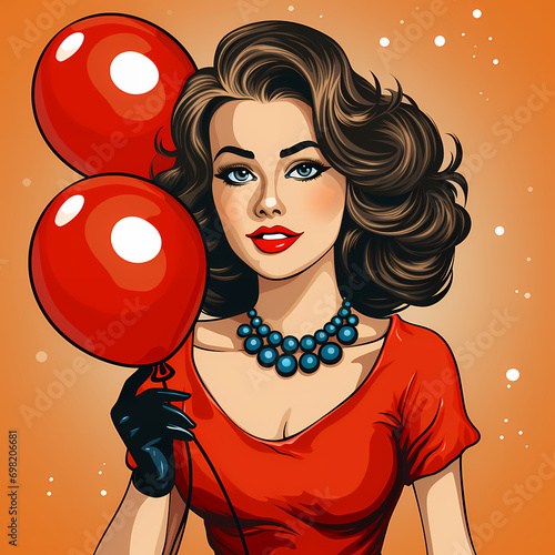 Smiling Woman Having a Birt...