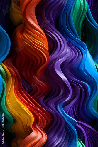 Abstract festive colorful b...
