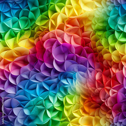Abstract festive colorful b...