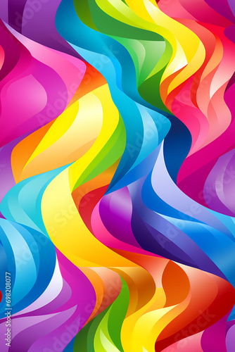 Abstract festive colorful b...