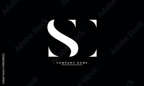 SC, CS, S, C Abstract Letters Logo Monogram