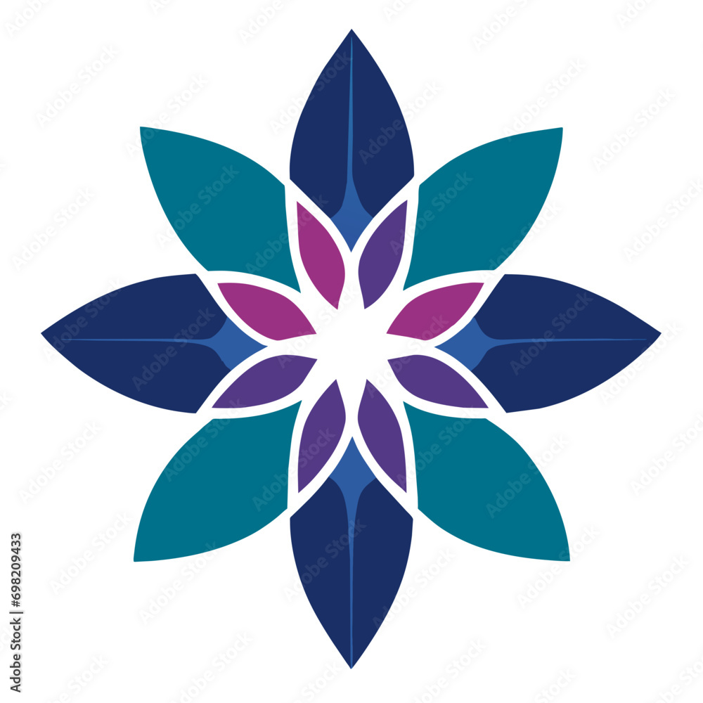 Fototapeta premium flower logo