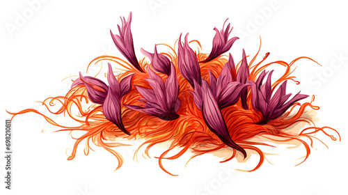 Vibrant Saffron Threads
