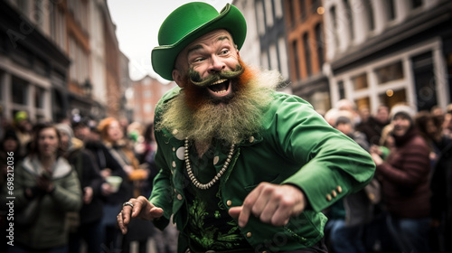 St. Patrick's Day Festival with Street Performers, Food Stalls, and Fun Activities, St. Patricks Day photo