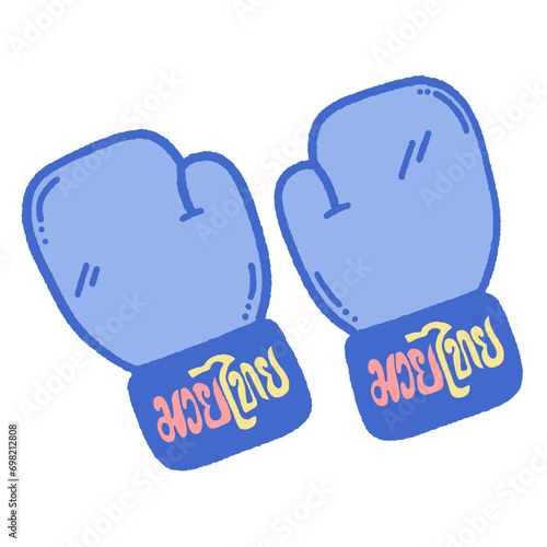 svg thailand land of smile doodle element set