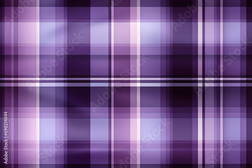 Violet purple plaid pattern seamless graphic. Tartan Scottish check plaid for...
