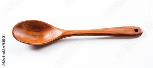 Wooden Spoon. Isolated on white background photo