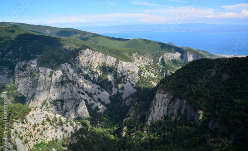 Sahindere Canyon in Altinoluk, Balikesir, Turkey.