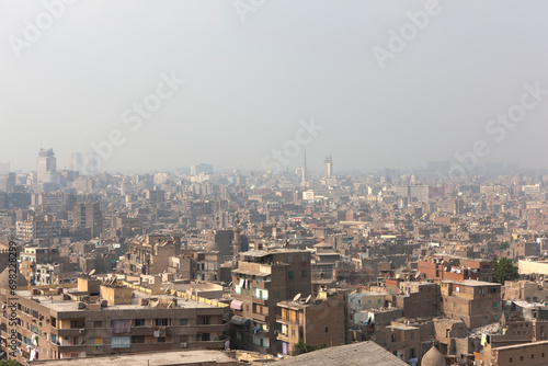 Egypt Cairo city view on a sunny autumn day © Iurii