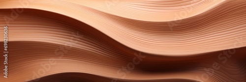 Wood artwork background – abstract wood texture with wave design forming a stylish harmonic background