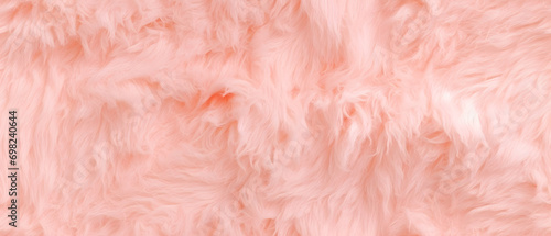 Long pink fur. Seamless background or texture. © bravissimos