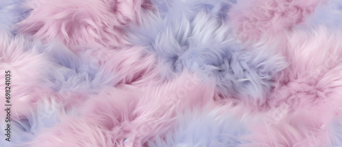 Long colorful spectrum fur....