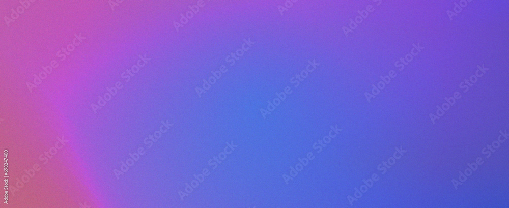 Obraz premium Gradient purple pink background with grain texture.