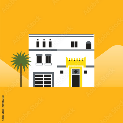 Traditional Arabian House (ID: 698253601)