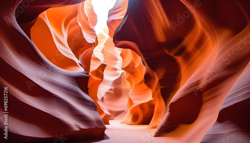 Antelope canyon in arizona - background travel concept