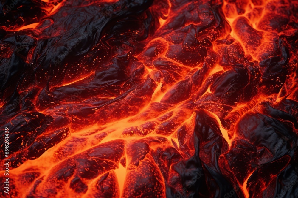 Close-up macro lava, magma, fusion, realistic background Close-up macro lava, magma, fusion, realistic background