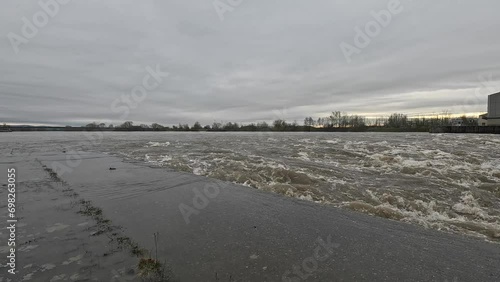 Flooding on the Danube in Bavaria photo