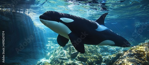 Orca, the killer of whales. photo