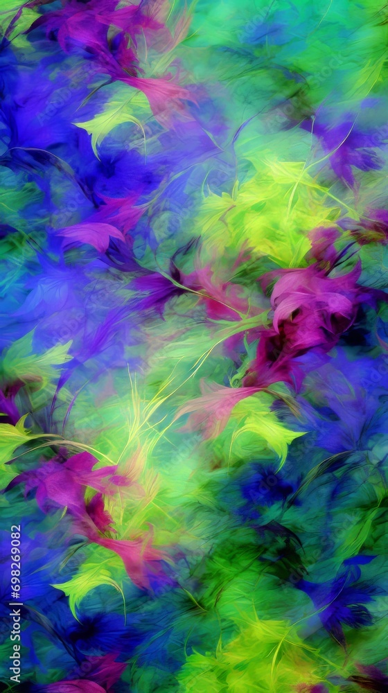 Obraz premium Abstract color swirls, suitable for creative design, art backgrounds