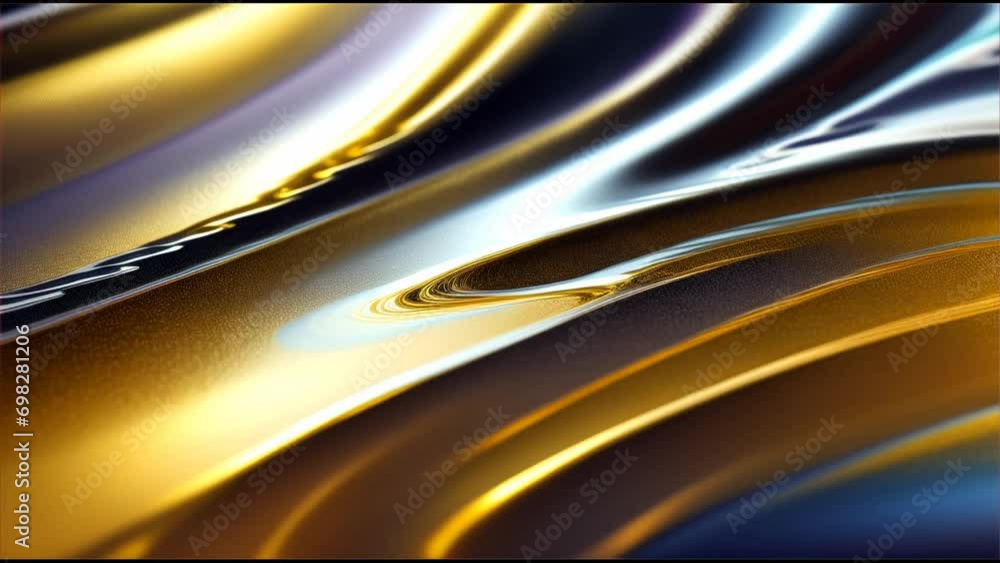 Golden Elegance Symphony of Metallic Curves Golden Elegance Symphony of Metallic Curves
