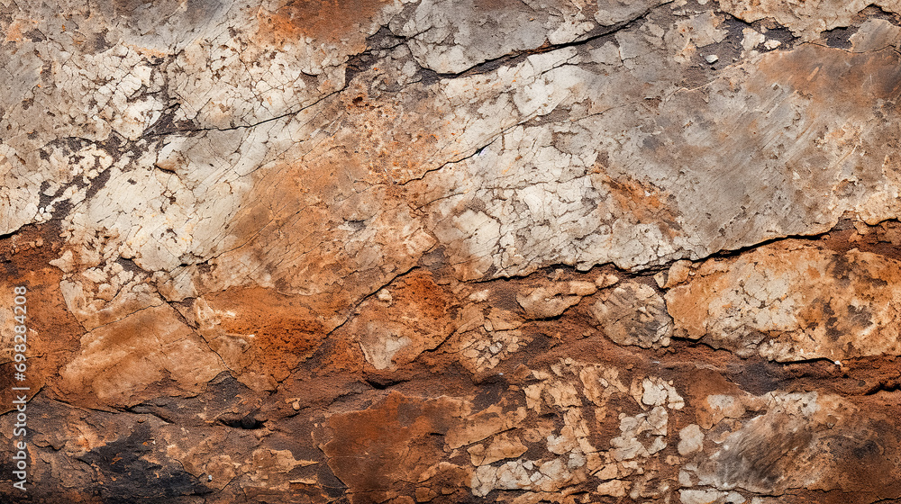 Texture of old rustic wall covered with brown stucco. Abstract background for design. Texture of old rustic wall covered with brown stucco. Abstract background for design.