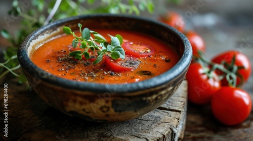A Delicious Bowl of Tomato Soup