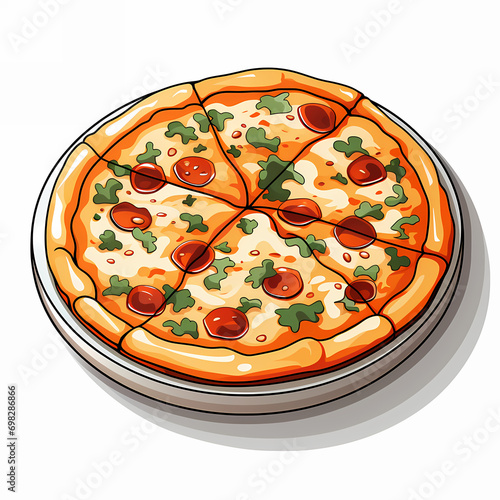 Drawn pop art illustration ...