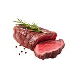 Steak meat (PNG Cutout) isolated on transparent background