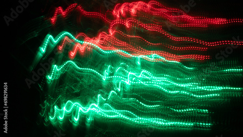 weihnachtslichter lichterkette grün weihnachten rot ausgleich entspannung emotion austausch leuchten im dunkel lichter schnelligkeit Verbindung Energie spirituell hintergrund  photo