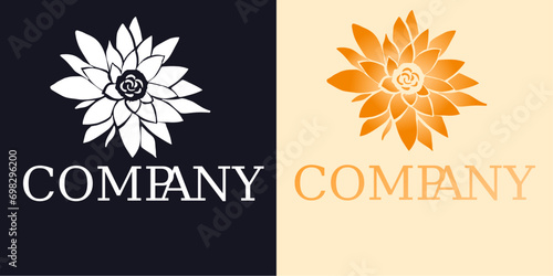 Lotus , yoga , logo 